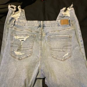 American eagle curvy, hi-rise jegging